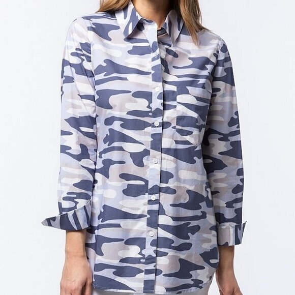 Tyler Boe | NWT Camo "Dixon" Shirt Tunic | Size M - Picture 1 of 9